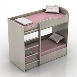 bed 3D Model Preview #d763bb0d