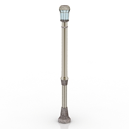 lamppost 3D Model Preview #437ea52a