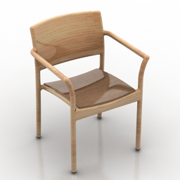 3D Armchair preview