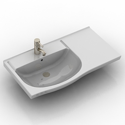 sink ifo ceratop 2462 3D Model Preview #37df6773
