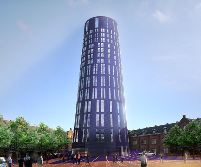 Police Headquarters, Charleroi, Belgium