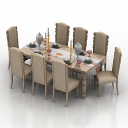 3D Table preview