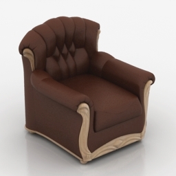 3D Armchair preview