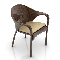 3D Armchair preview