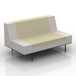 sofa 3D Model Preview #624ee33c