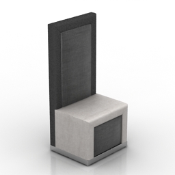 3D Bedside table preview