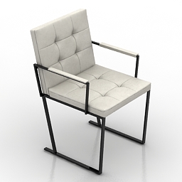 3D Armchair preview