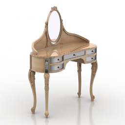 3D Dressing table preview