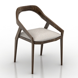 armchair 12 3D Model Preview #d113996c
