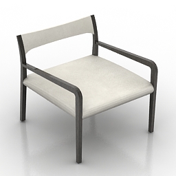 3D Armchair preview
