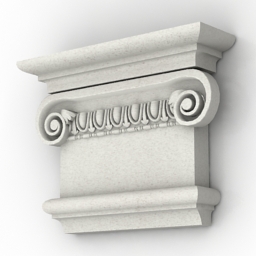 decor plaster 3D Model Preview #e2ce7a66