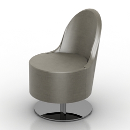 "Swedese Easychairs Chairs&Armchairs Open stool 3D" - Interior Collection preview