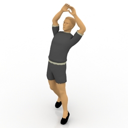 man 3D Model Preview #7ed09453
