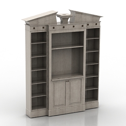3D Bookcase preview