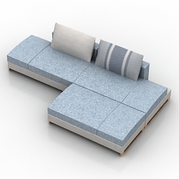 3D Sofa preview