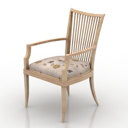 3D Armchair preview