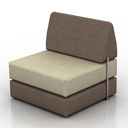 3D Armchair preview