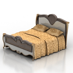 bed 12 3D Model Preview #38ca02a1