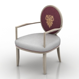 3D Armchair preview