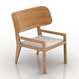 3D Armchair preview