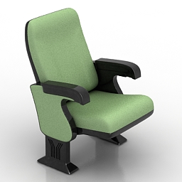 3D Armchair preview
