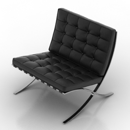 3D Armchair preview
