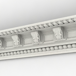 cornice 3D Model Preview #b4b04ede