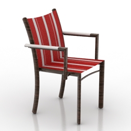 3D Armchair preview