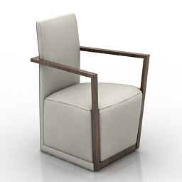 3D Armchair preview