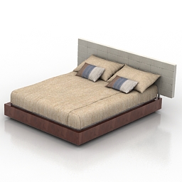 bed 13 3D Model Preview #1d4669a9