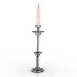 candlestick 3D Model Preview #c451074d