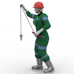 worker lead level 3D Model Preview #4168d5e4