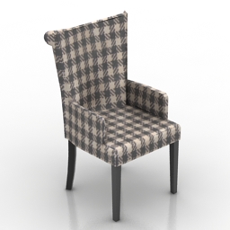 3D Armchair preview