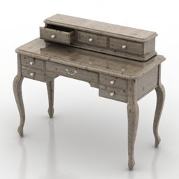 3D Dressing table preview
