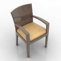 3D Armchair preview