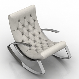 3D Armchair preview