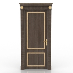 door 3D Model Preview #27f6006b