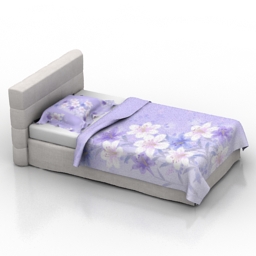 bed 3D Model Preview #c6bc9a6c