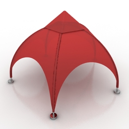 tent stefano galli 3D Model Preview #84f193a2