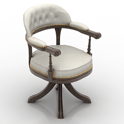 3D Armchair preview