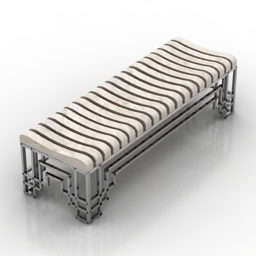 bench 3D Model Preview #1389c7a7