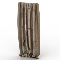 curtain 2 3D Model Preview #92961824