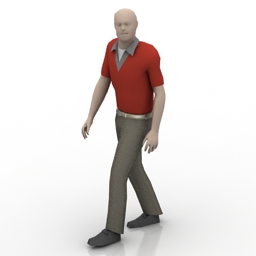 man 3D Model Preview #1098e692