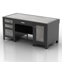 "Cavio 3d Models MAX lago di guarda 1 Locker table" - Interior Collection preview