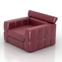 3D Armchair preview