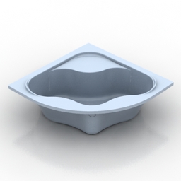 bath gentiana 140 3D Model Preview #931ba62f