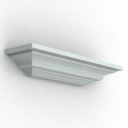 shelf decor 3D Model Preview #1746aa54