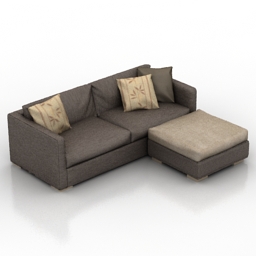 3D Sofa preview