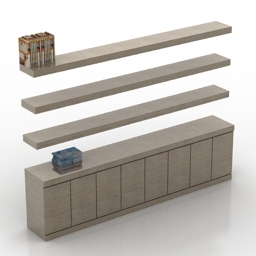 3D Shelves preview