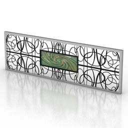 panel decor 3D Model Preview #b1f4a133